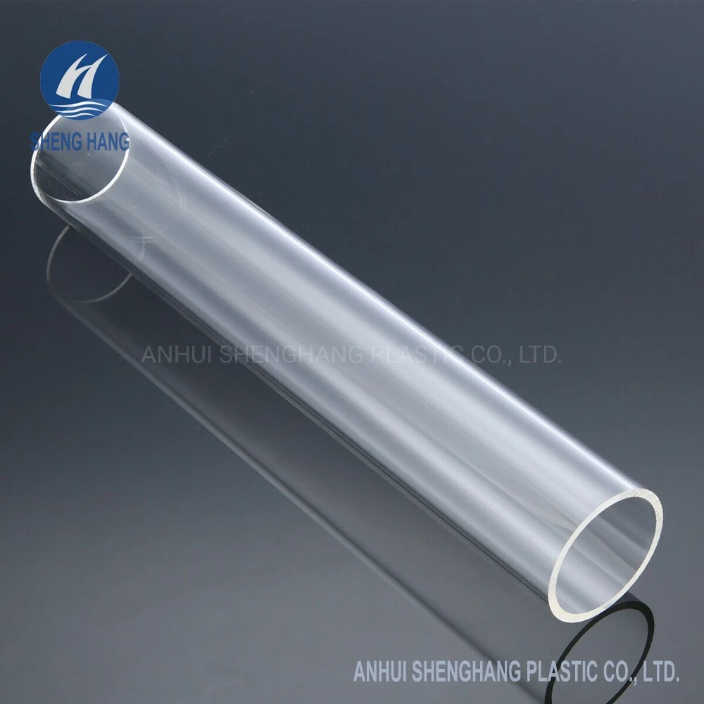 Transparent Plexiglass Acrylic Pipe Cylinder Cast and Extruded Acrylic Tube